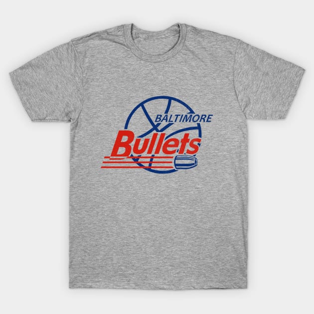 Defunct Baltimore Bullets Basketball 1944 T-Shirt by LocalZonly